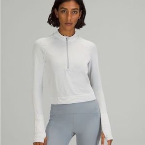 LULULEMON Rest Less Cropped 1/2 Zip